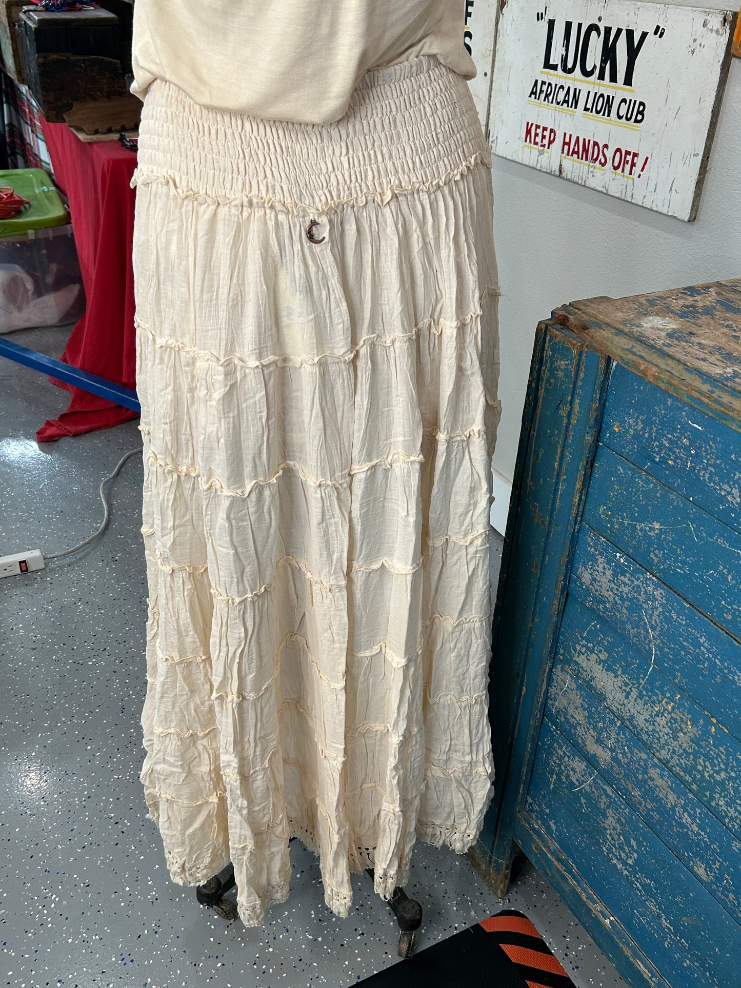 Jaded Gypsy- WC Skirt (Beige)