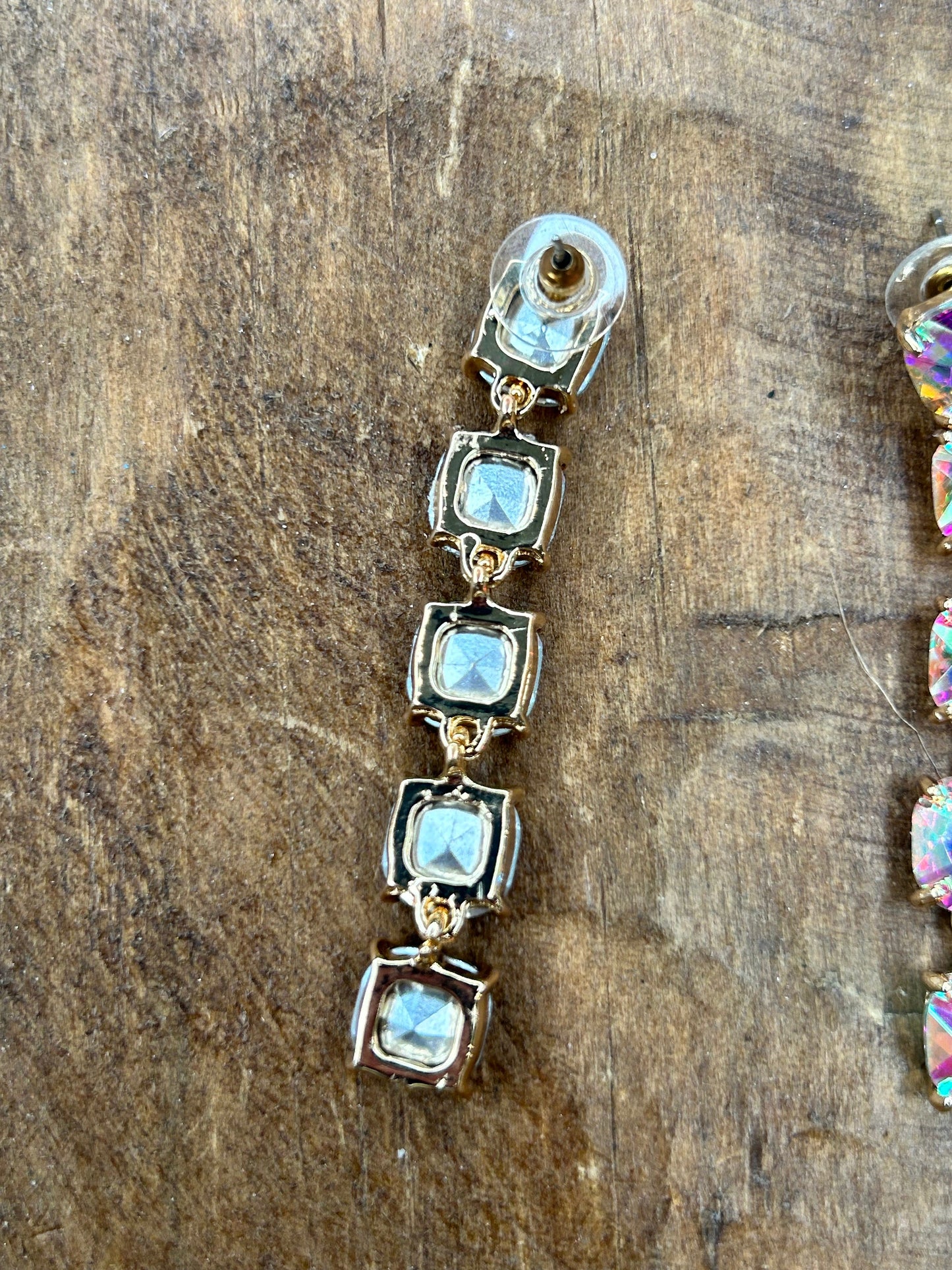 Rhinestone Dangle Earrings
