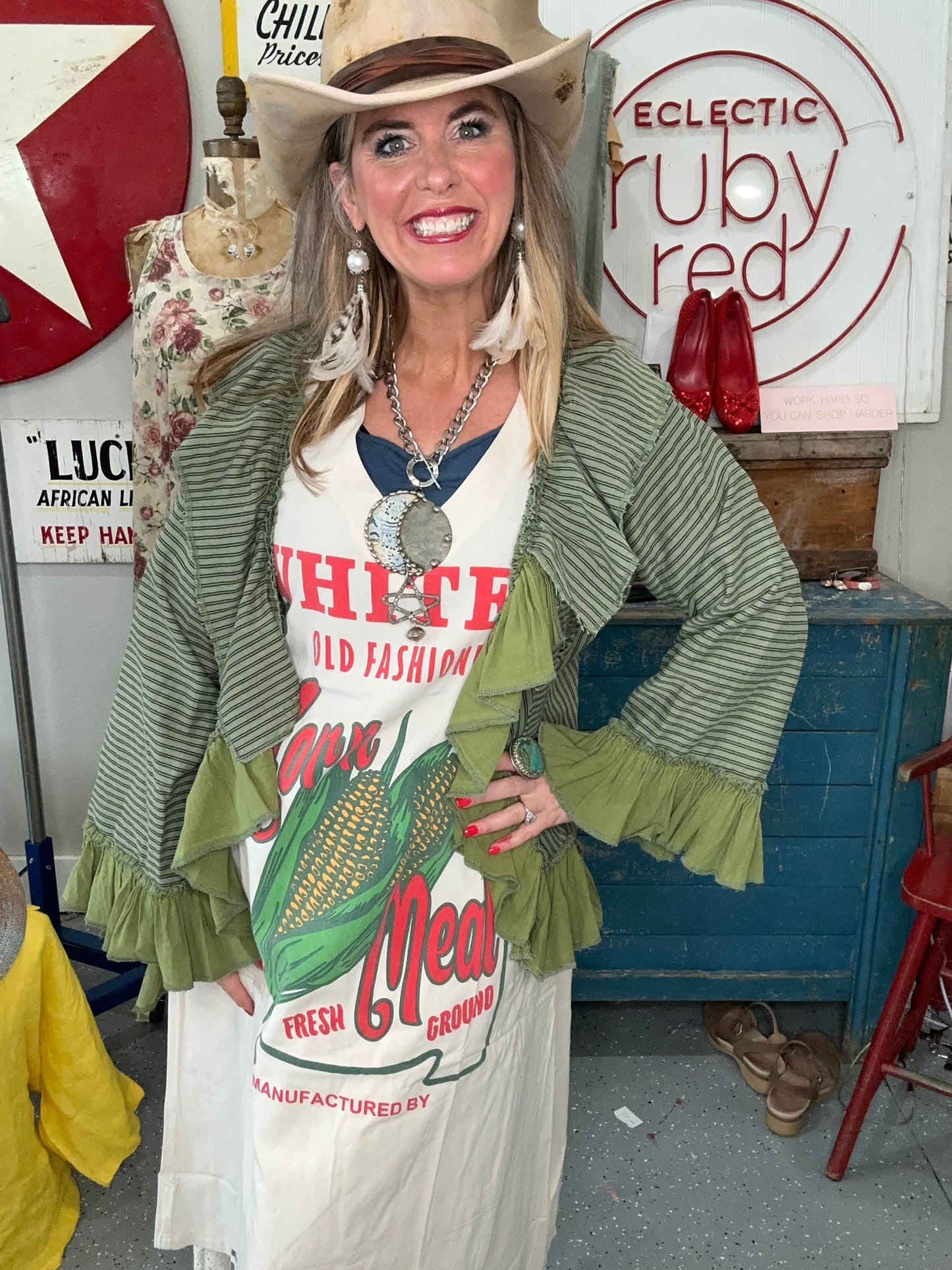 Jaded Gypsy-Perfectly Picked Dress (Old Fashion)