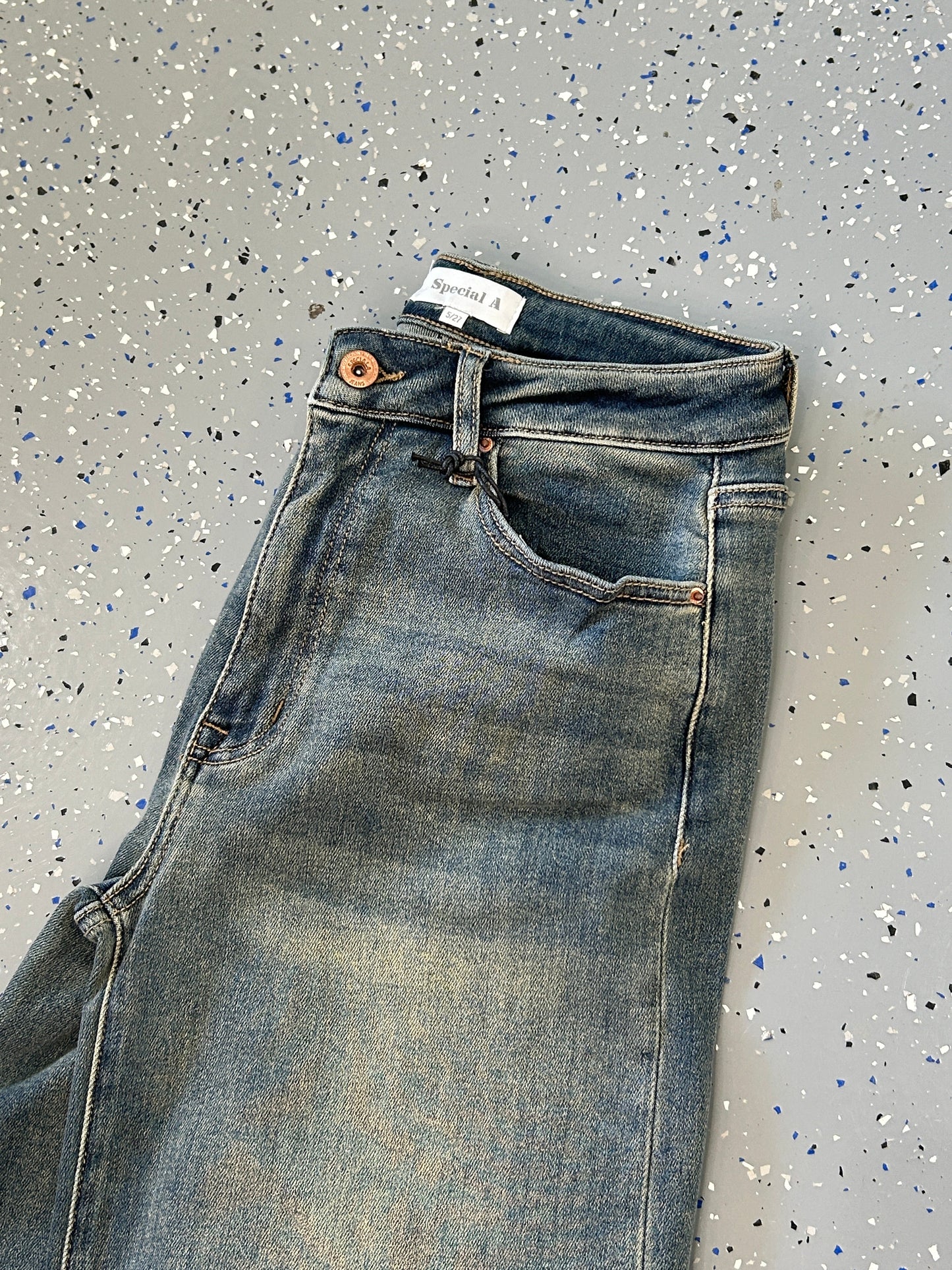 Special A- High Rise Semi Straight Jeans