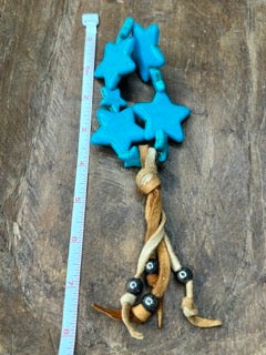 Art By Amy- Turquoise Star Bracelet