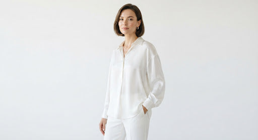 Tailored Silk Blazer
