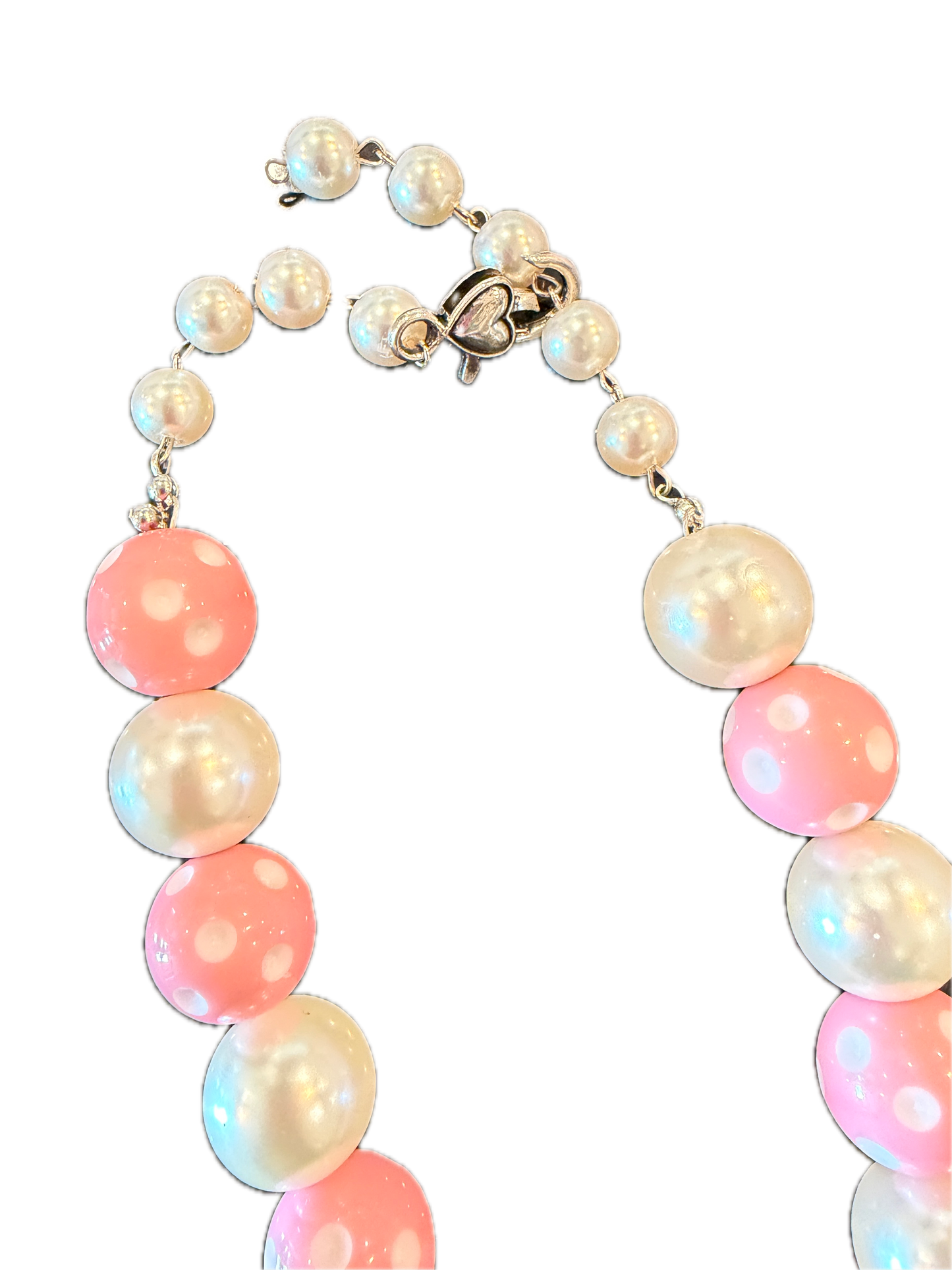 Pink Christmas Candy House Necklace - ERR Original