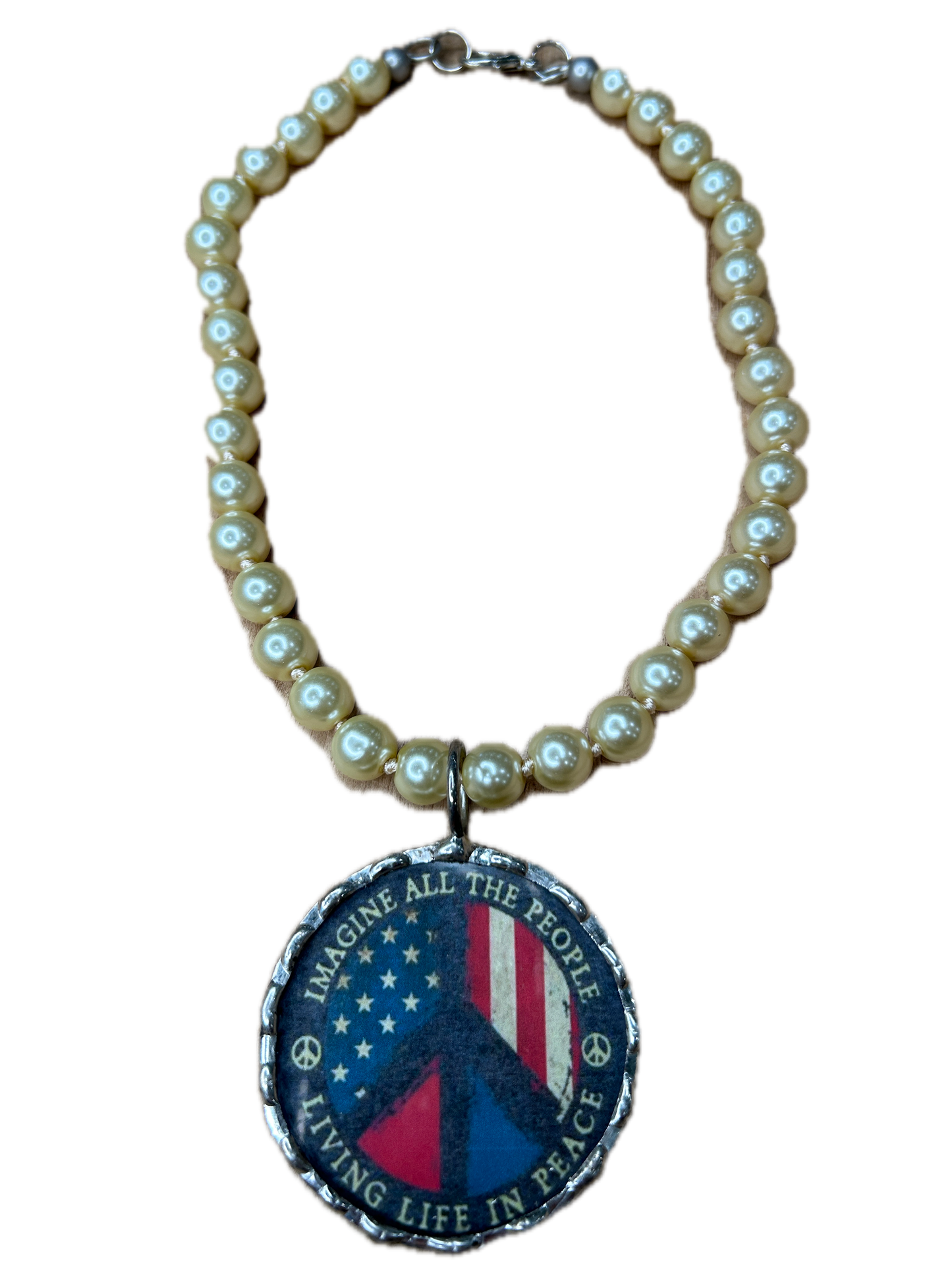 Imagine all the People Necklace