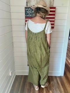 Jaded Gypsy-Bittersweet Romper (Vintage Olive)