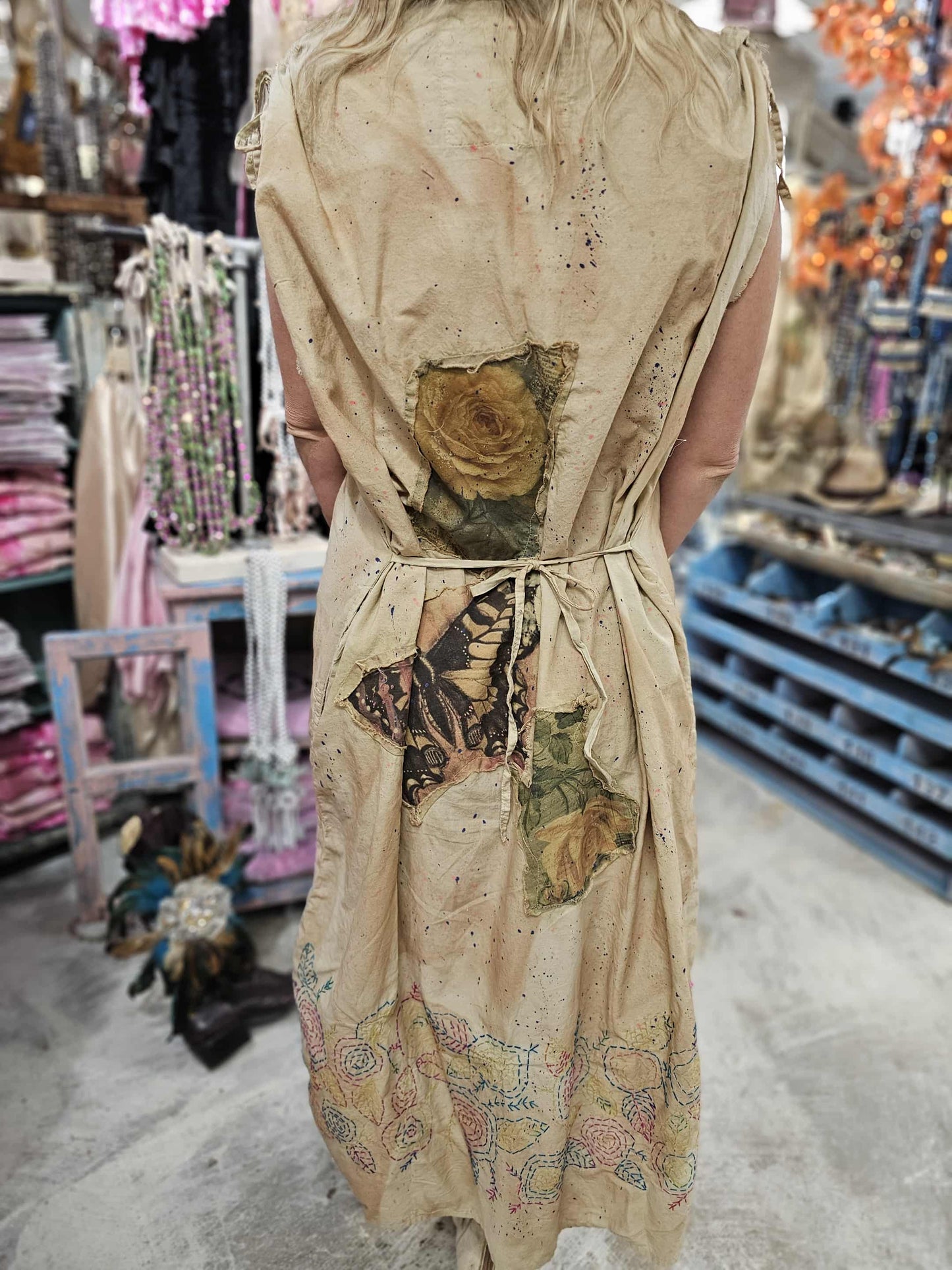PREORDER A Rare Bird- Butterfly Dress Moonglow