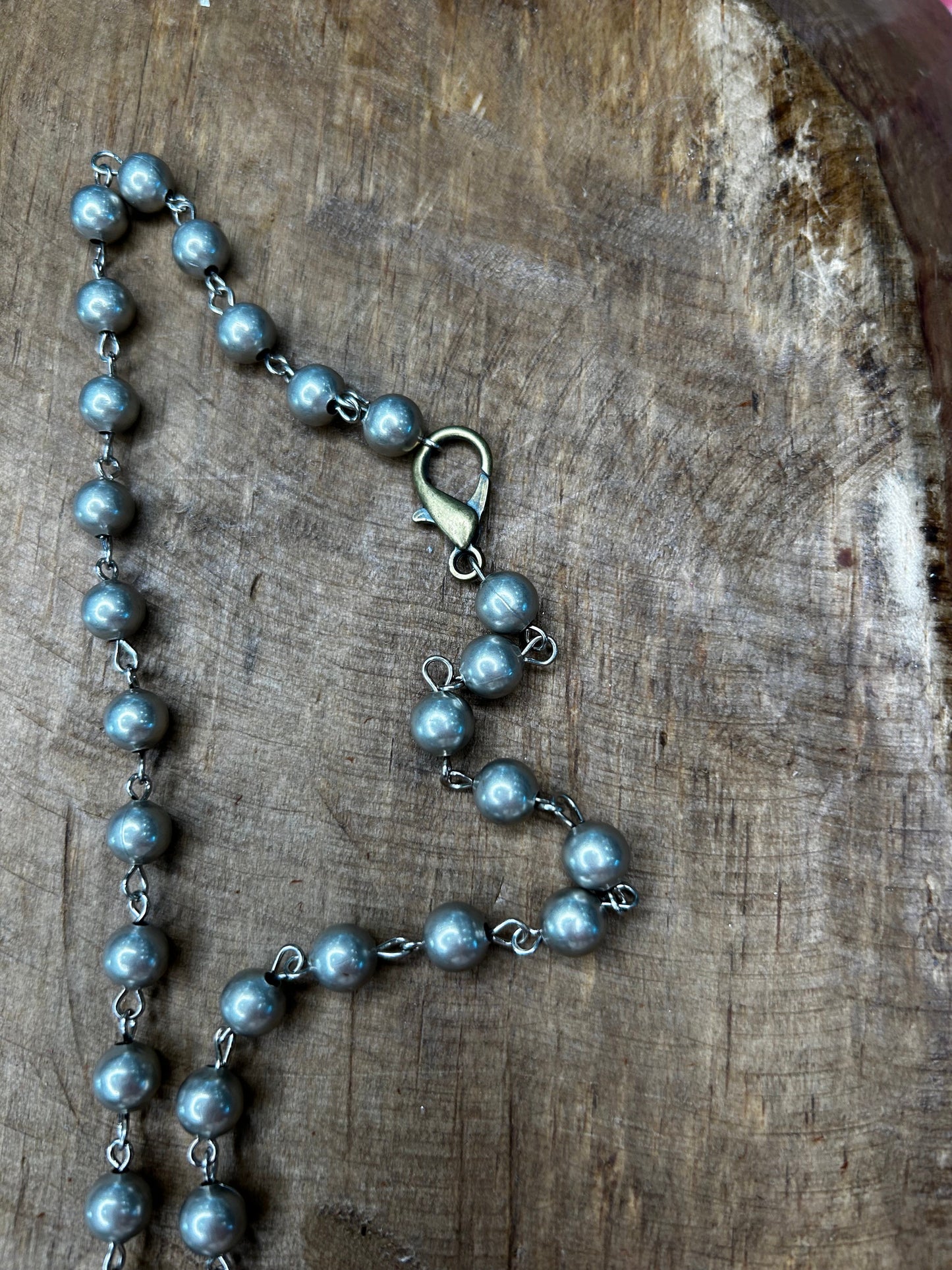 Jasper Pendant Necklace
