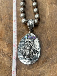 Queen Bee Pendant Necklace