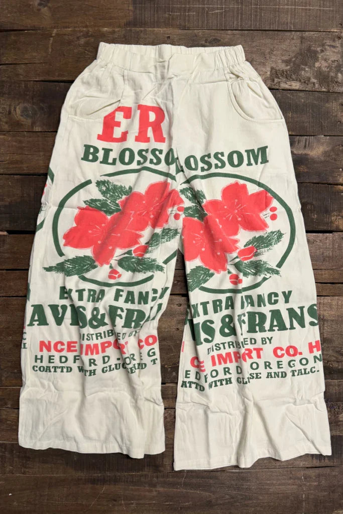 Jaded Gypsy- Heirloom Pants (Blossom)
