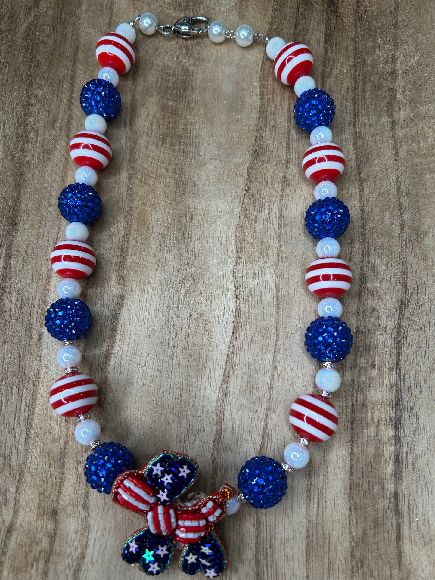 Balloon Dog Necklace (Eclectic Ruby Red Original)