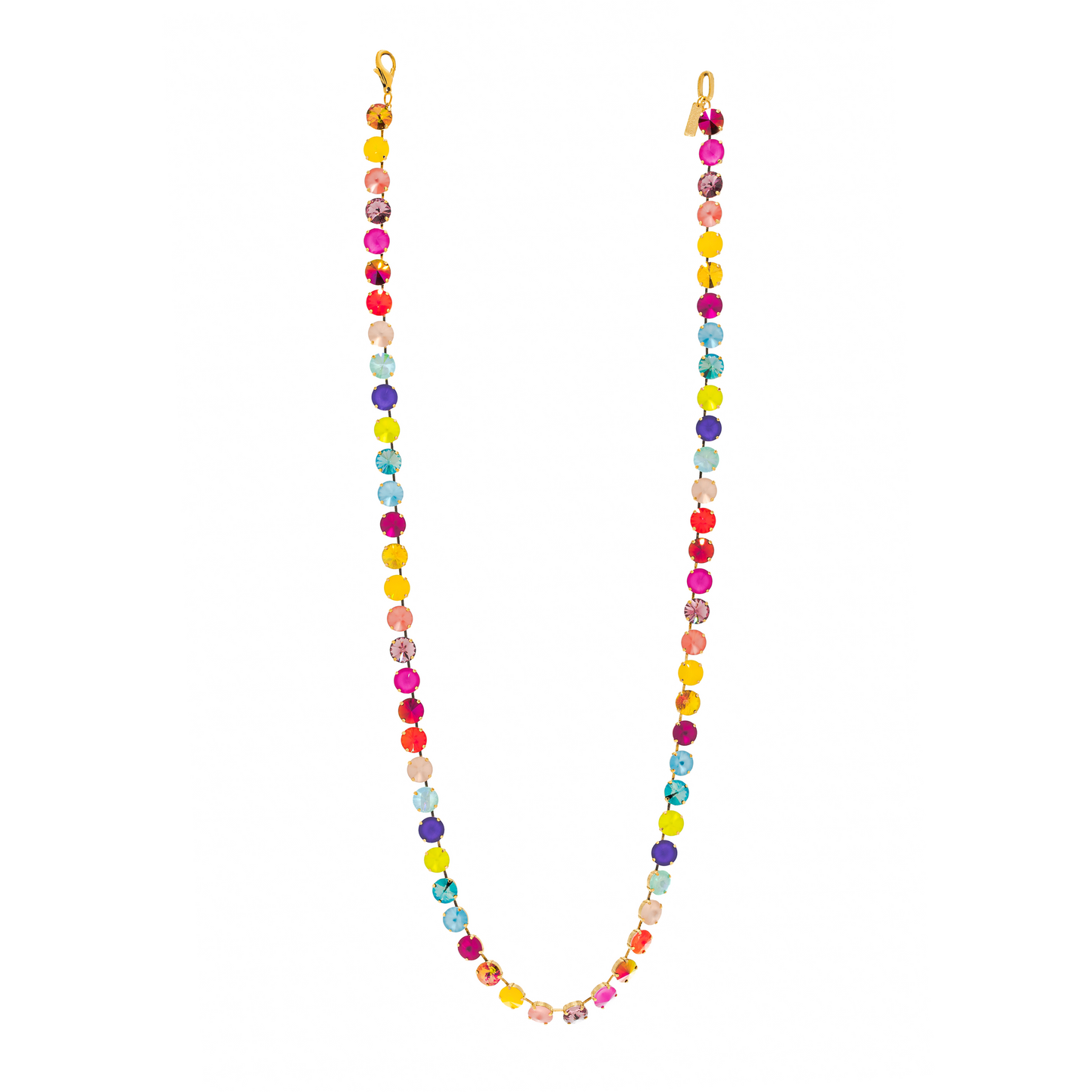 CELIA NECKLACE IN GREEN MIX (IN STOCK)