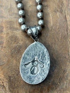 Queen Bee Pendant Necklace