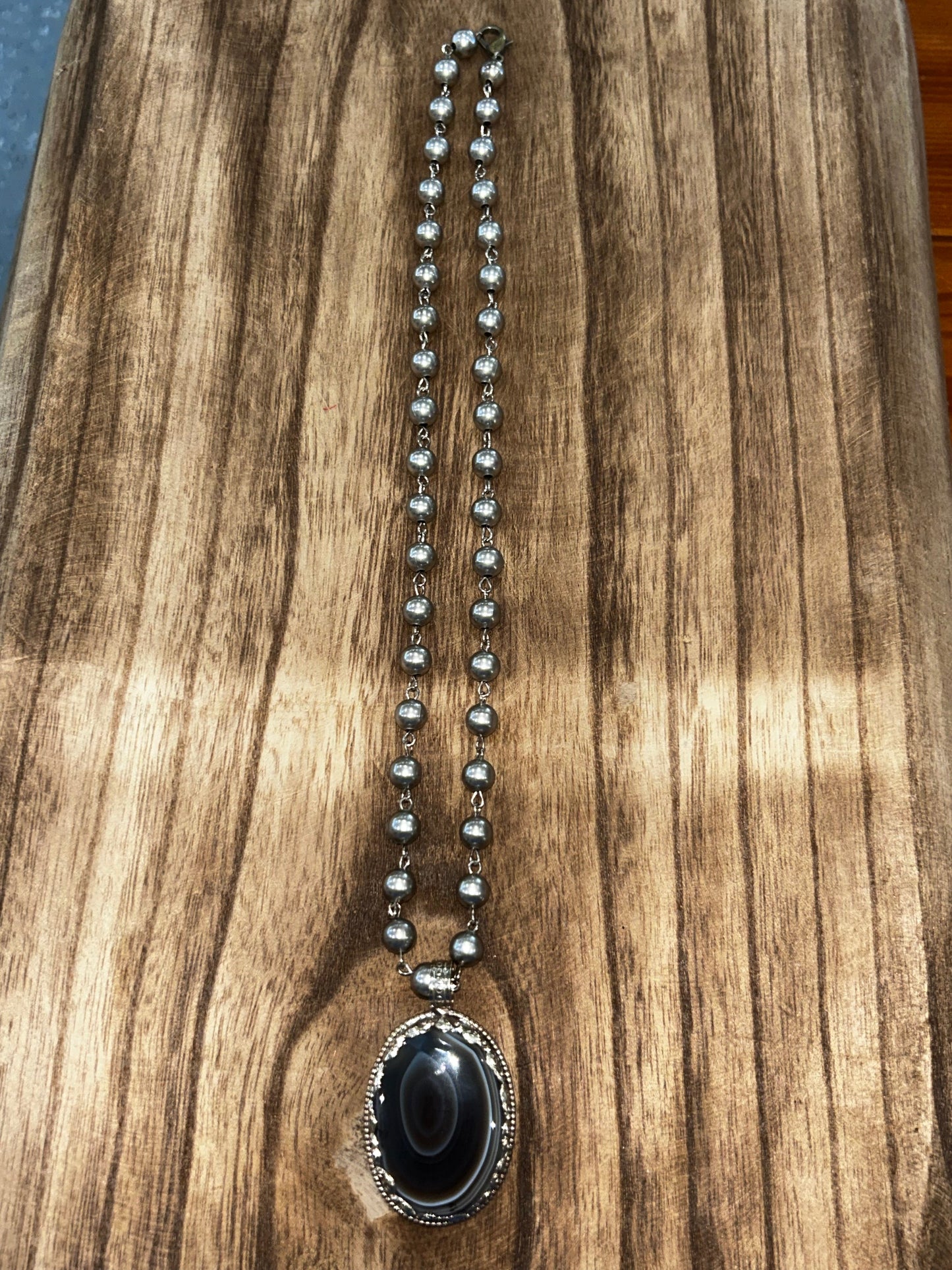 Black Agate Necklace