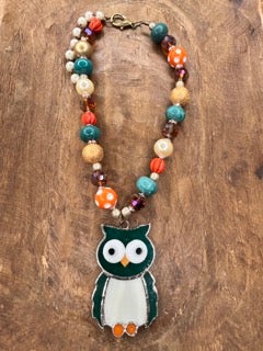 Ominous Owl Necklace- ERR Original Design
