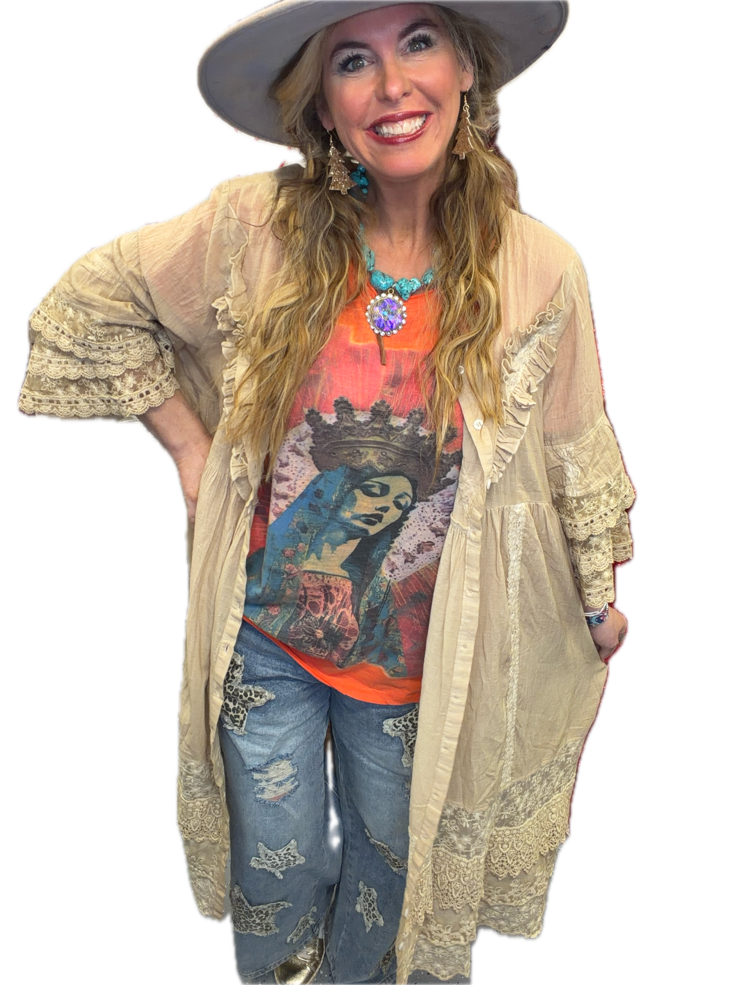 Jaded Gypsy- Candlelight Duster *Final Sale*