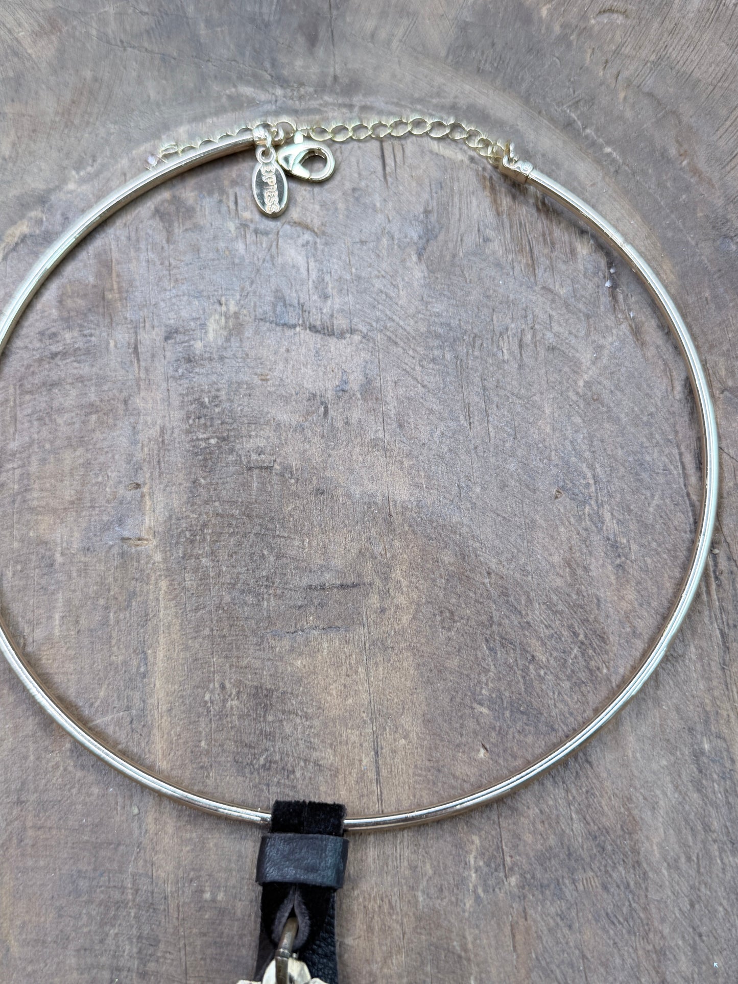 Jaded Gypsy - Soldered Sacred Heart Collar Necklace