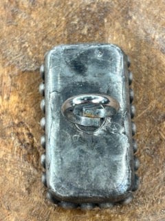 Art by Amy- Soldered Ace of Spades Ring