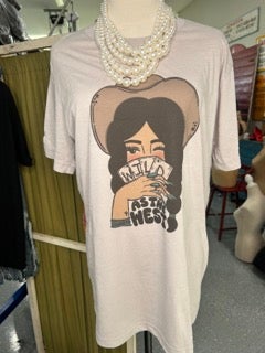 Wild As The West Graphic Tee (Cool Grey)