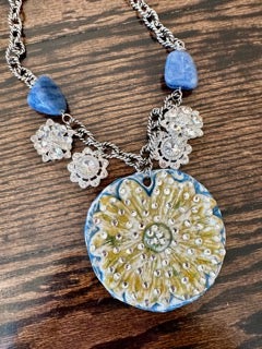 Rare Bird- Sunflower Necklace