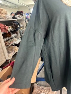 Oversized Long Sleeve Dress (Dark Green)