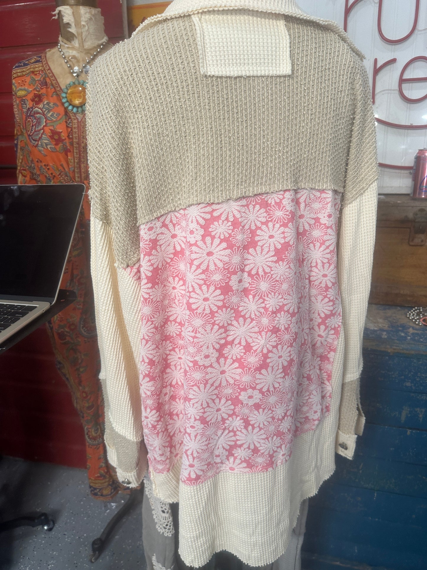 POL - Long Sleeve Thermal Jacket (Soft Pink)