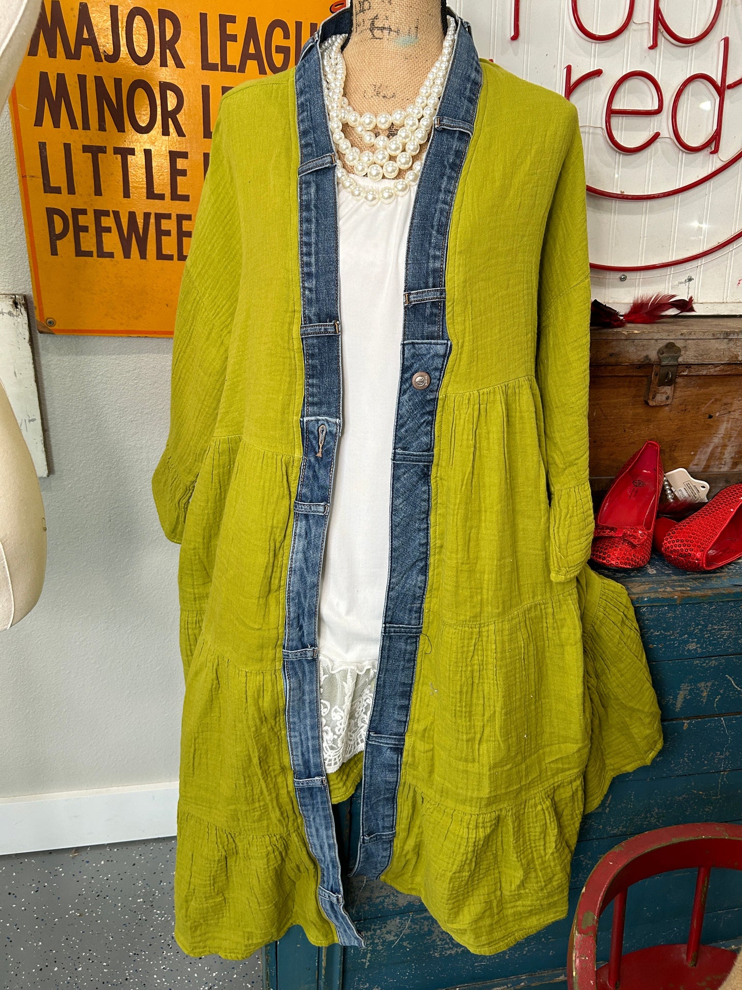 Deidre Cardigan (Wasabi)