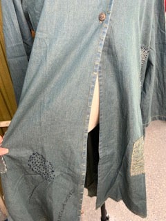 Paper Lace- Long Love Print Duster (Denim)