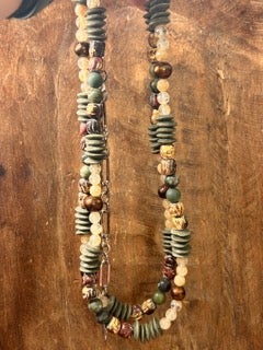 Rare Bird - Jade Beaded Layering Necklace
