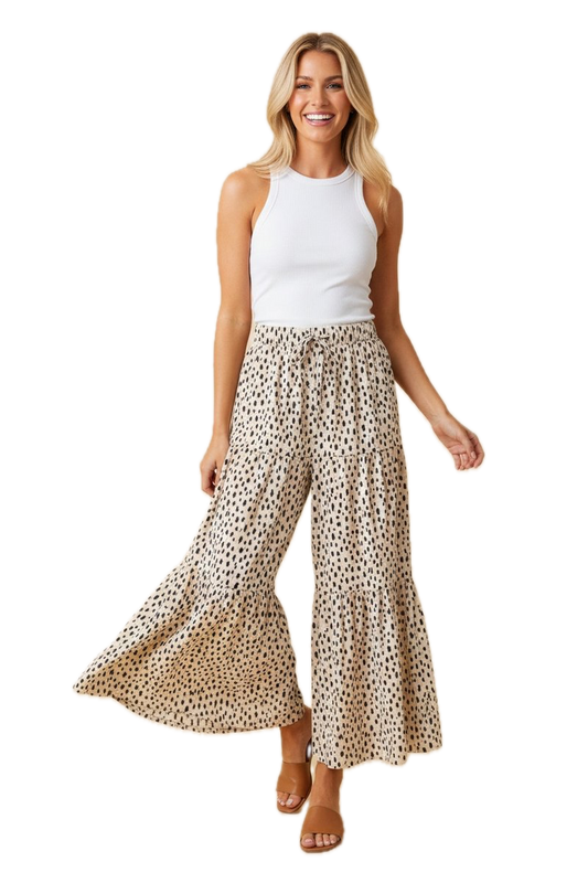 Animal Print Pants