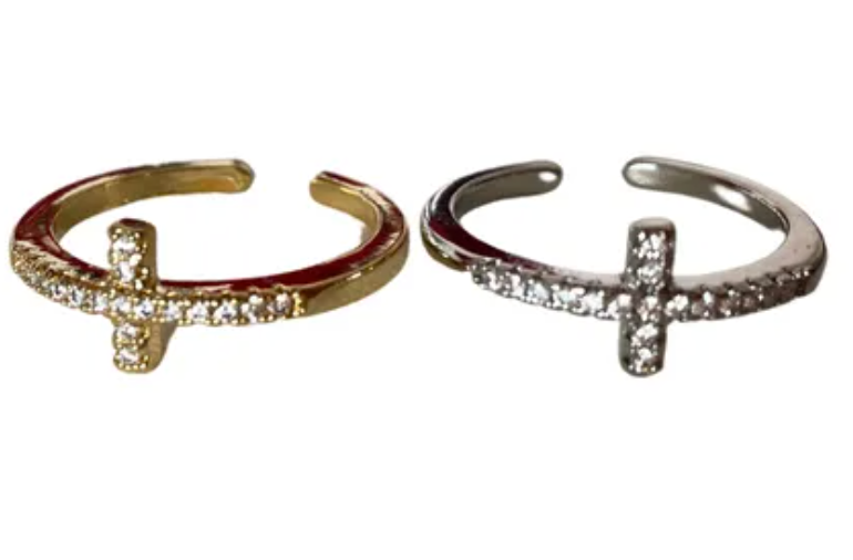 CZ Cross Ring *PRE-ORDER*