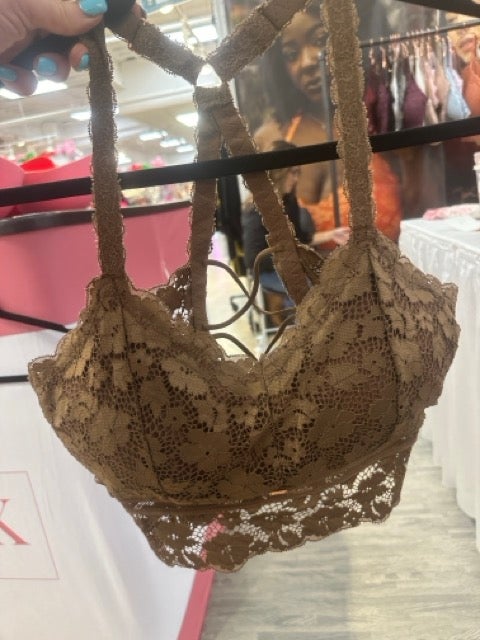 JadyK- Juliette Deluxe Lace Bralette (BROWN)