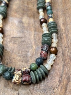 Rare Bird - Jade Beaded Layering Necklace