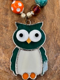 Ominous Owl Necklace- ERR Original Design