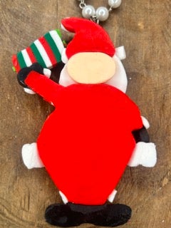 Small Santa Claus Necklace