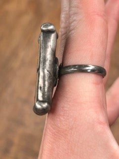 Small Soldered Dice Ring (2)
