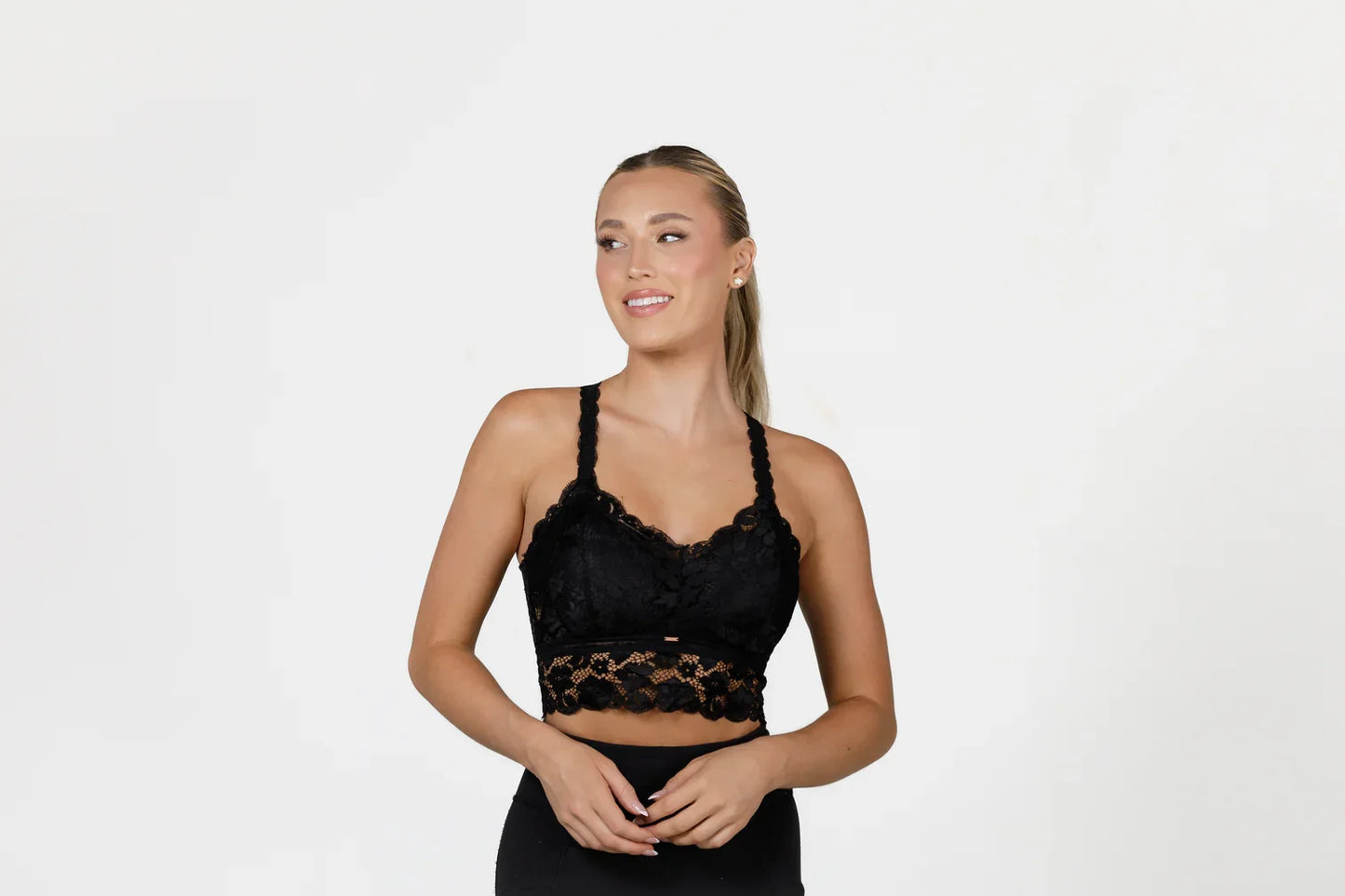 JadyK- Juliette Deluxe Lace Bralette (Black)