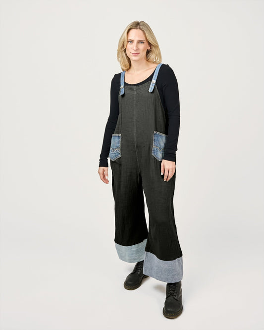 FINAL SALE Lismore Overalls (Charcoal)
