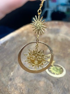 Golden Sun Earrings