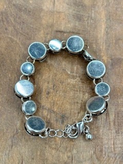 Rhinestone Crystal Chain Bracelet A