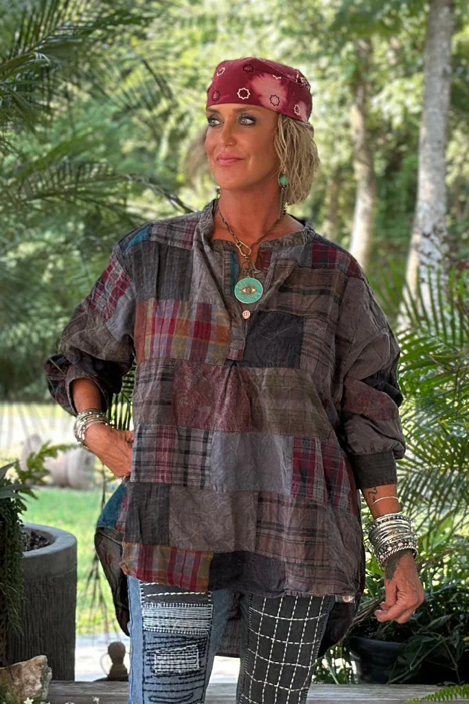 SALE Jaded Gypsy- Tunic of Many Colors *Final Sale*