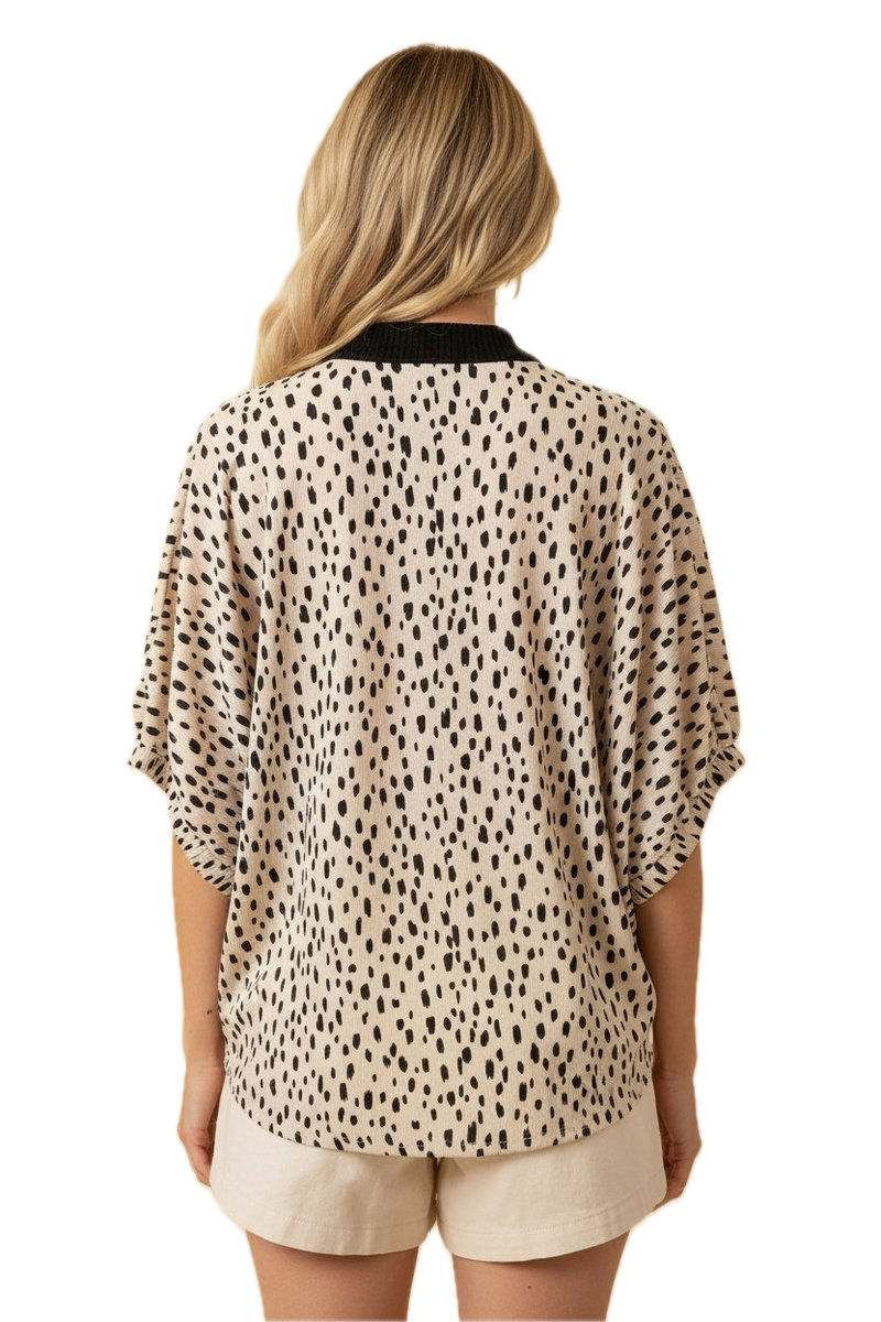 Animal Print Top