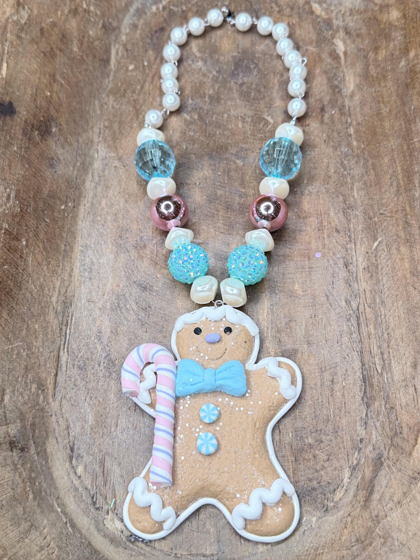 Little Gingerbread Boy Necklace - ERR ORIGINAL