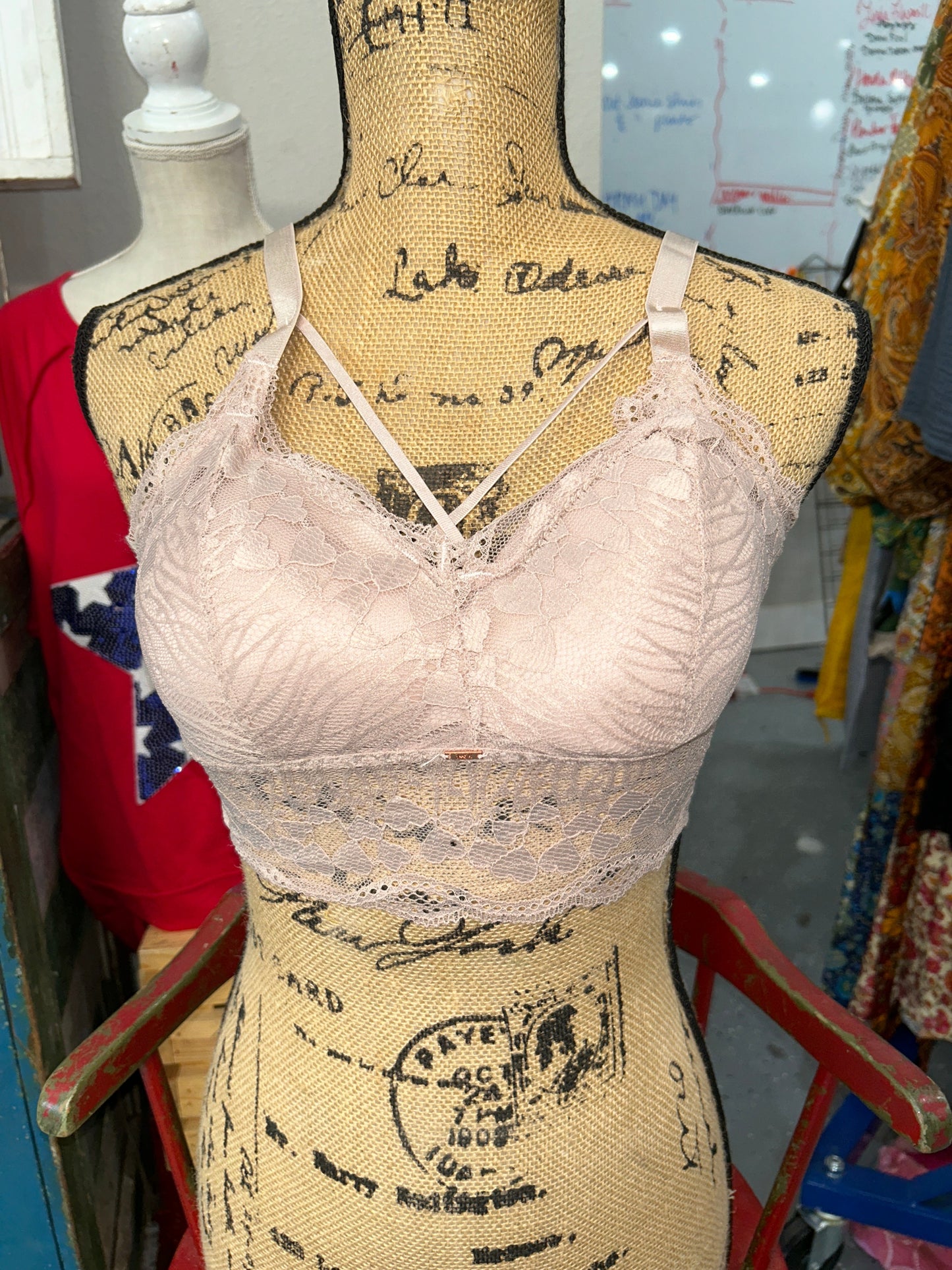 JadyK- Luna Lace Bralette  (Crepe)