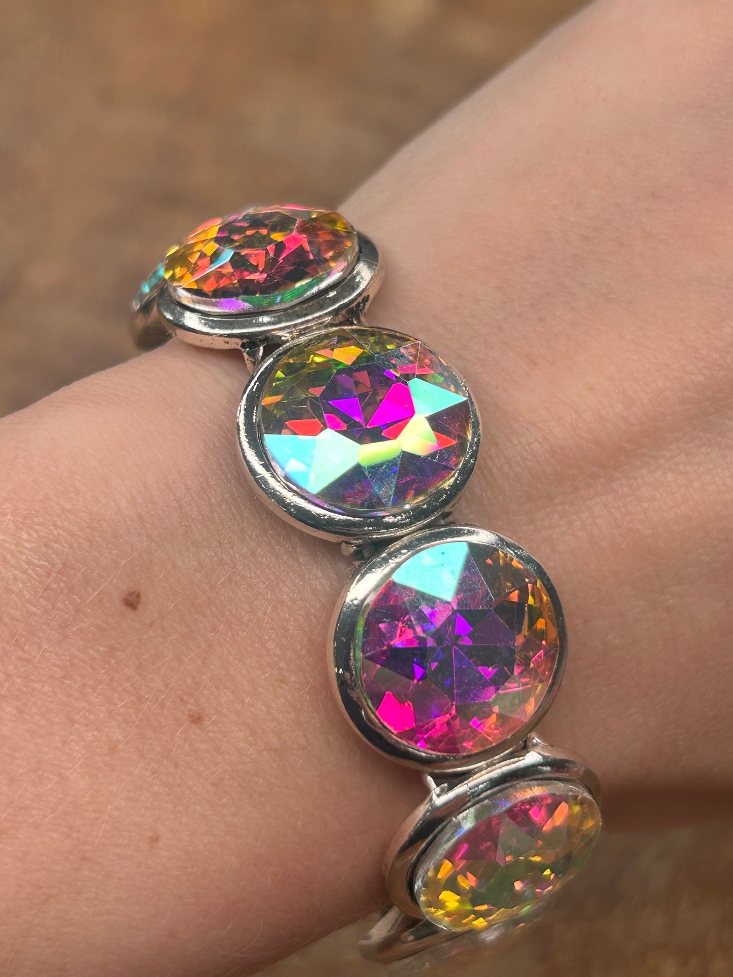 Rhinestone Crystal Stretch Bracelet