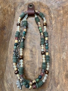 Rare Bird - Jade Beaded Layering Necklace