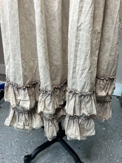 Paper Lace-Ruffle Bottom Skirt (Tye Dye)