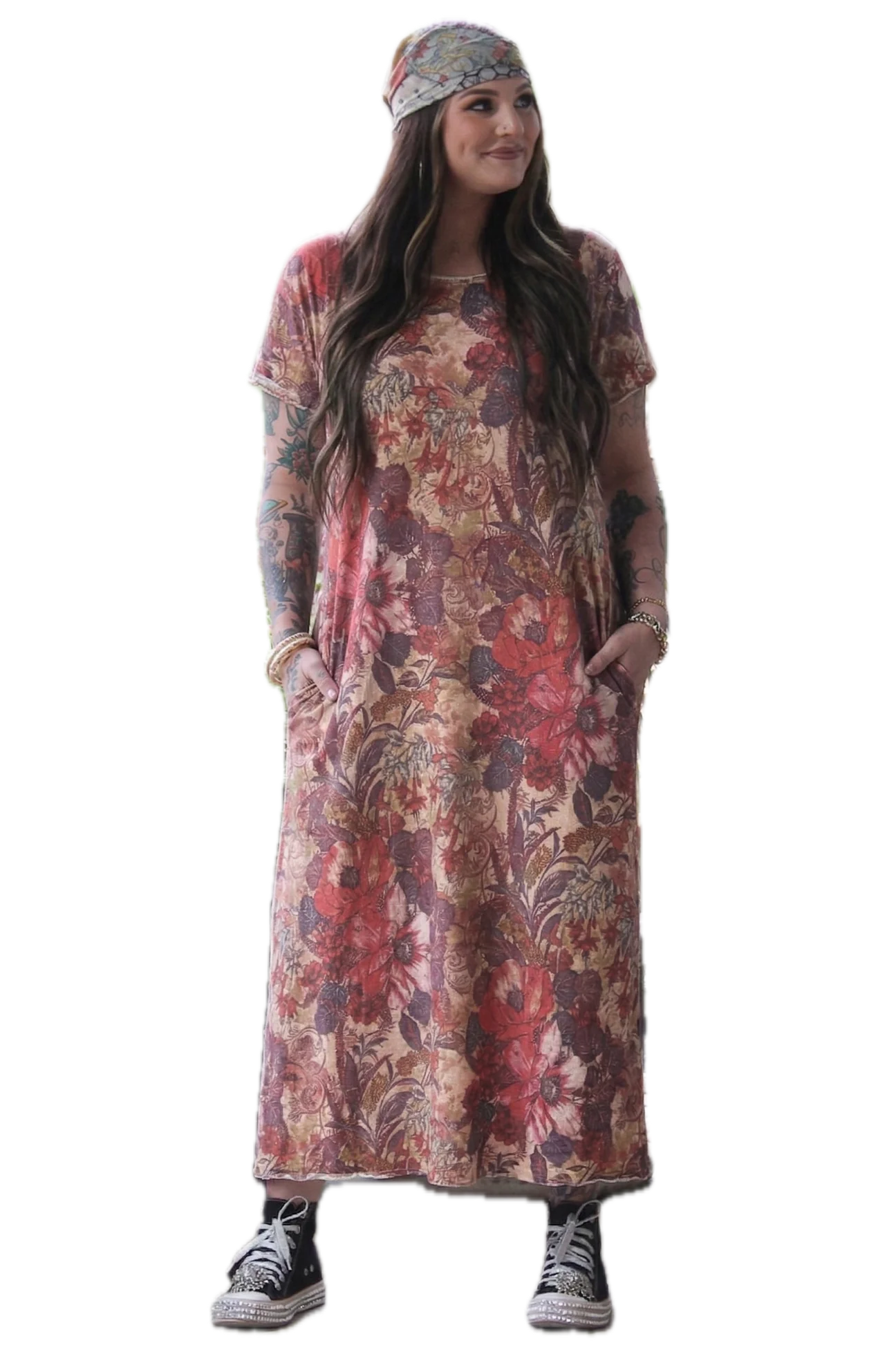 Jaded Gypsy- Weekend Wander Dress (Woodland Meadow)