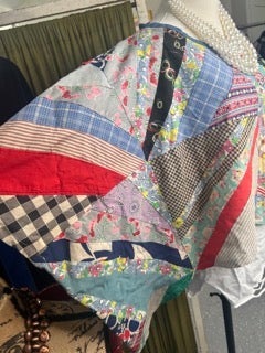 Eclectic Handmade Quilted Arm Cover (Multicolor B)