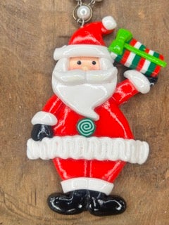 Small Santa Claus Necklace