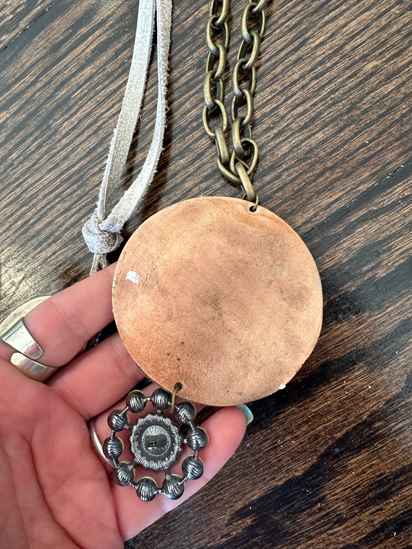 Rare Bird- Blingy Peace Necklace